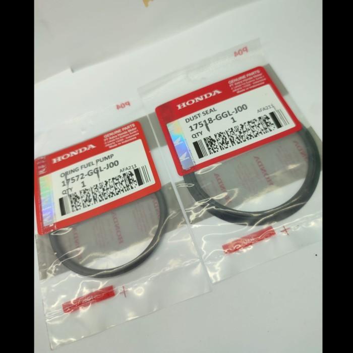 "New" Seal Oring Fuel Pump + Dust Seal Honda Beat Fi Vario Spacy Fi Supra 125 Fi Blade Fi - 1SET