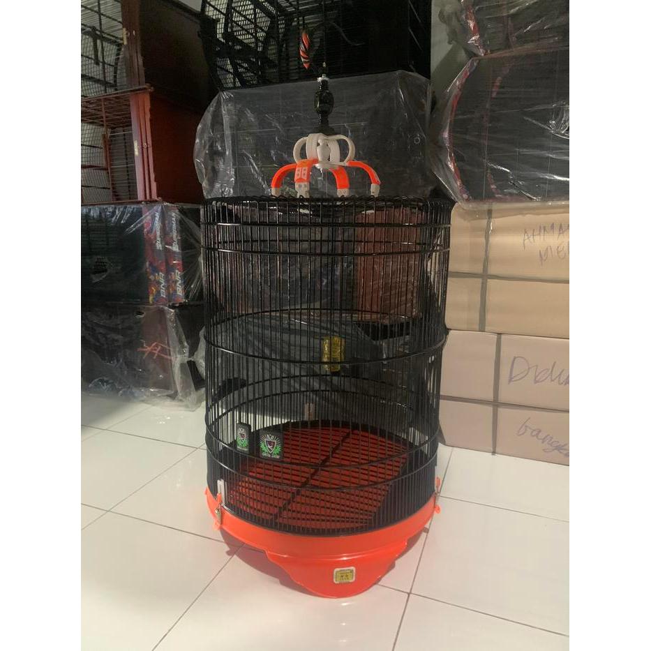 sangkar murai oriq jaya pvc (bonus krodong kaos)