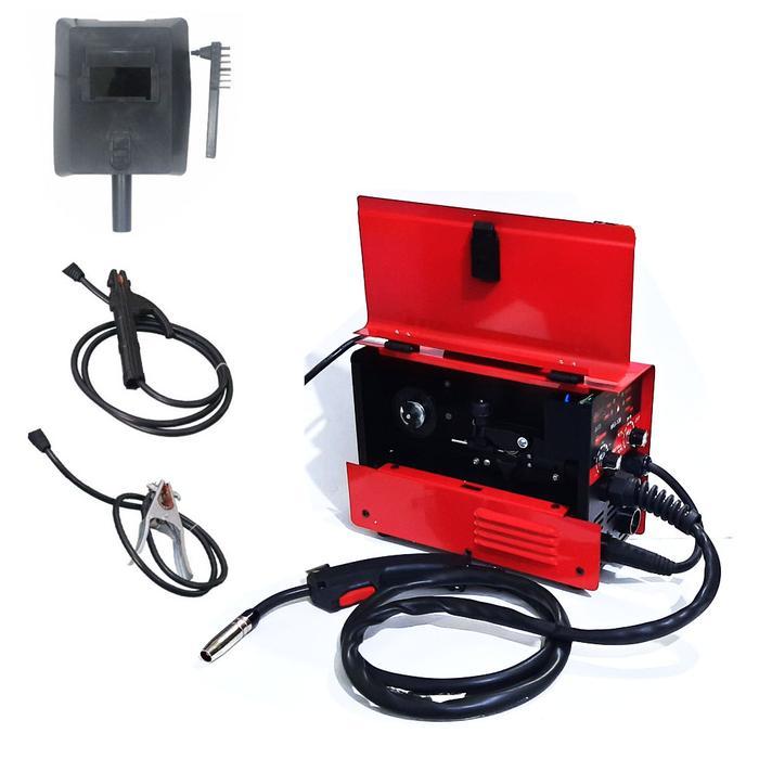REDFOX Mesin Las MIG 120 A CO2 Tanpa Gas Welding MIG Bonus Kawat Las
