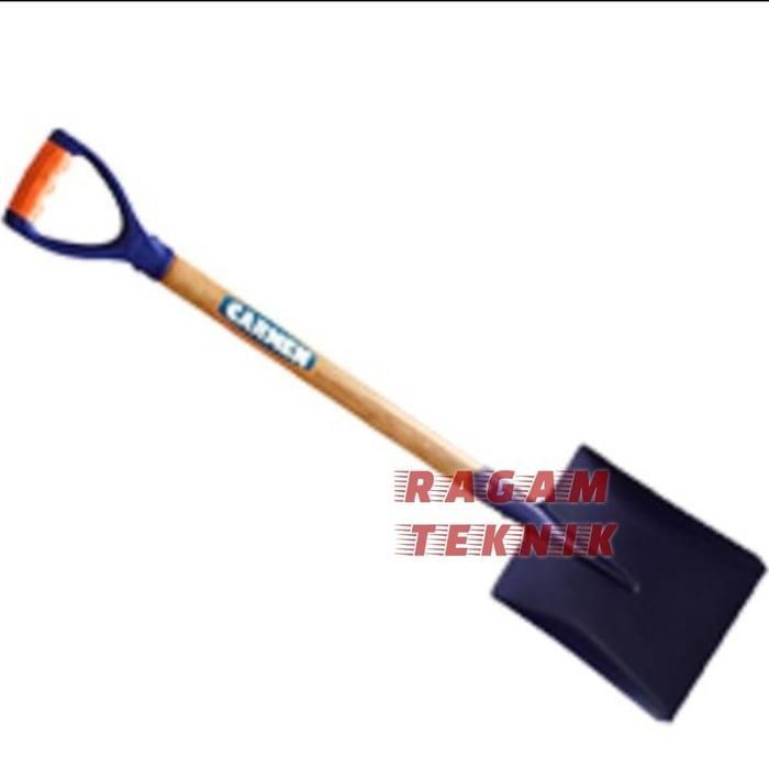 [] Skop Carmen Singkup Shovel Sekop Pasir Kayu Gagang Plastik Gojek Grab