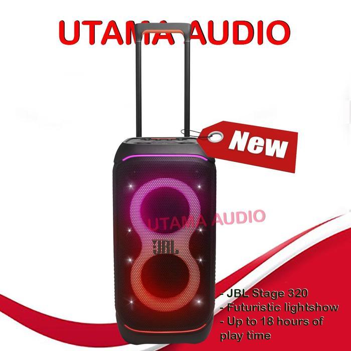 JBL PARTYBOX STAGE 320 GARANSI IMS VERSI-2 PB 310  ORIGINAL SPEAKER AKTIF KARAOKE - tanpa mic