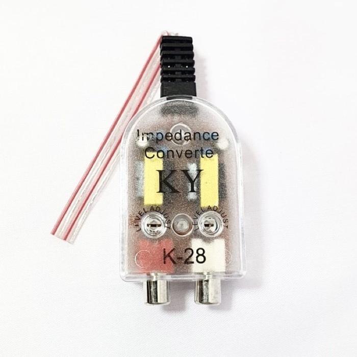 High To Low Audio Converter Rca Speaker Subwoofer Terpercaya