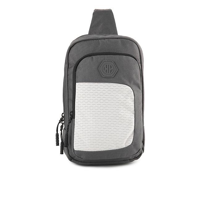 NEW PRODUK HUSH PUPPIES TAS PRIA JOURNEY CHEST BAG GREY HPF50453GY THANKYOU & HAPPY SHOPPING :)