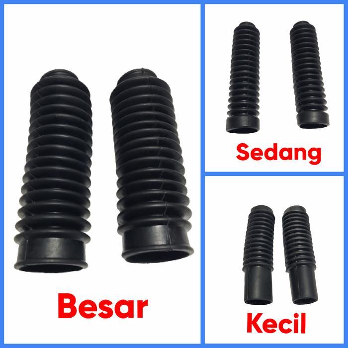 Karet Shock Depan Universal Semua Motor - Cover Shock Depan Motor Beat *