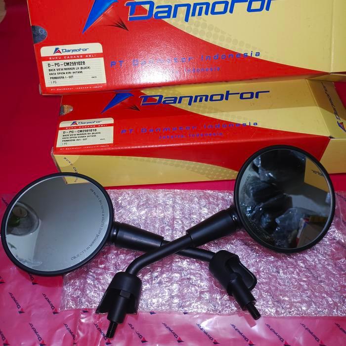 Spion Kanan Kiri Warna Hitam Vespa Matic Lx Sprint Primavera