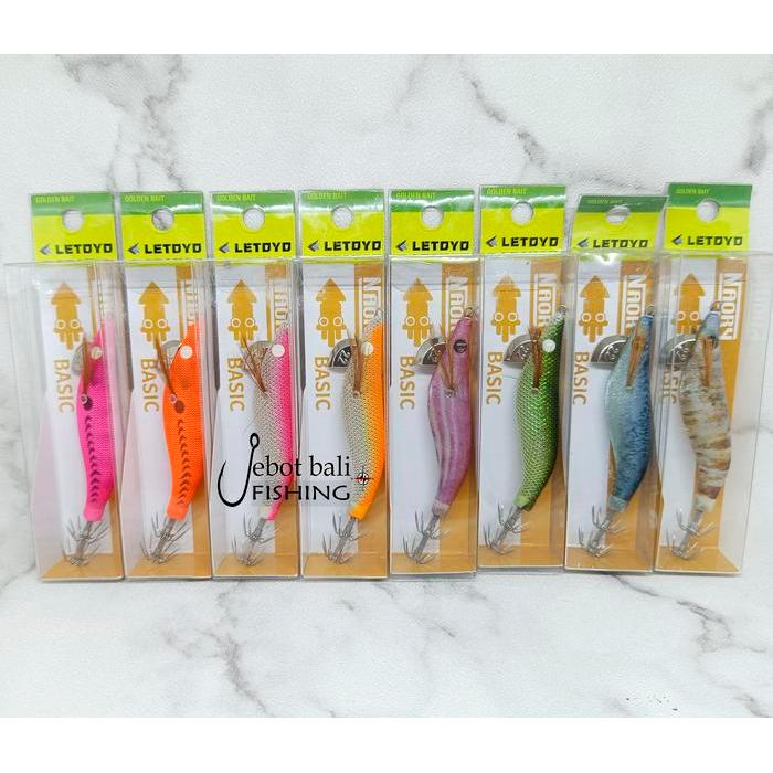 Readyyy Egi Letoyo Naory 2.2 - Umpan Pancing Cumi - Squid Jig