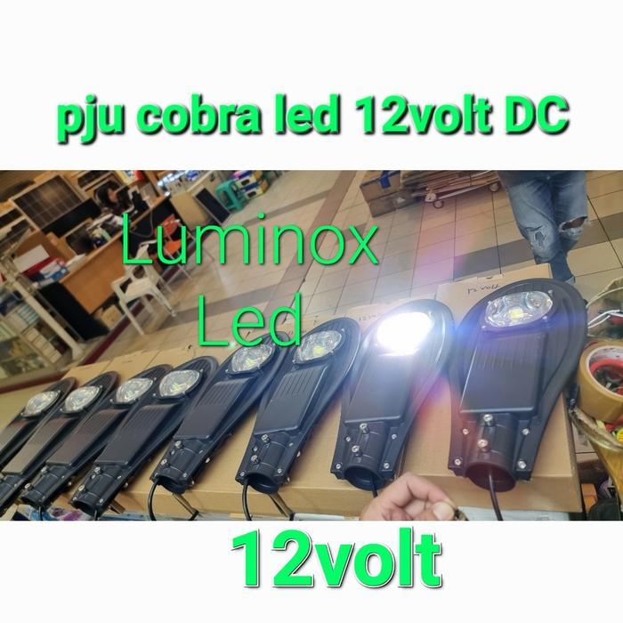 lampu pju led 50w 50watt dc 12v 12volt/ lampu jalan 12v 50w 50watt DC BISA GOSEND