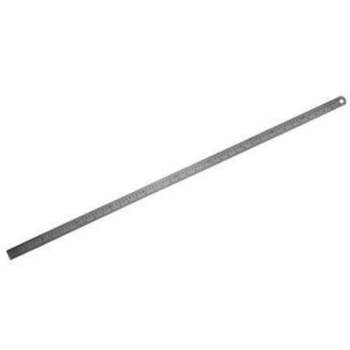 penggaris pola jahit stainless steel tebal 1 meter -penggaris 100 cm multifungsi - jidar - penggaris