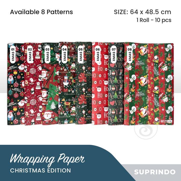 KERTAS KADO NATAL / KERTAS KADO CHRISTMAS