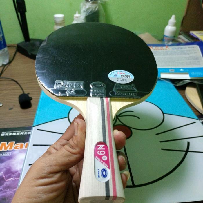 Bet Pingpong Yinhe N9S Karet Yinhe Mercury - Mercury Sidetape