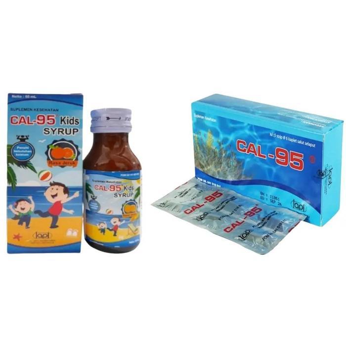 Cal-95 / Cal 95 Sirup / Cal 95 Tablet / Suplemen Calcium