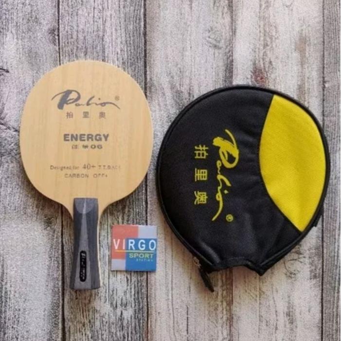 Palio Energy 06 Carbon kayu bat bet pingpong barang 100% original