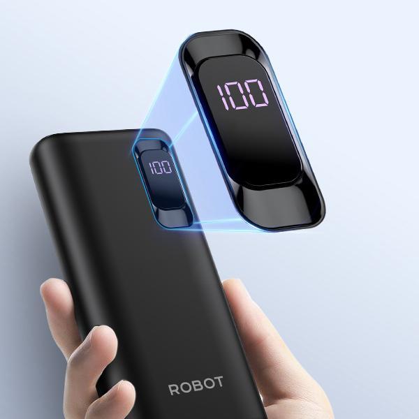 Robot Rt102 Powerbank 10000 Mah 15W Two-Way Fast Charging Pasti Ori