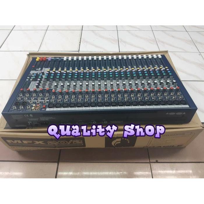 Mixer Soundcraf 20 Channel Mfx 20/2 Baru Garansi 1 Tahun