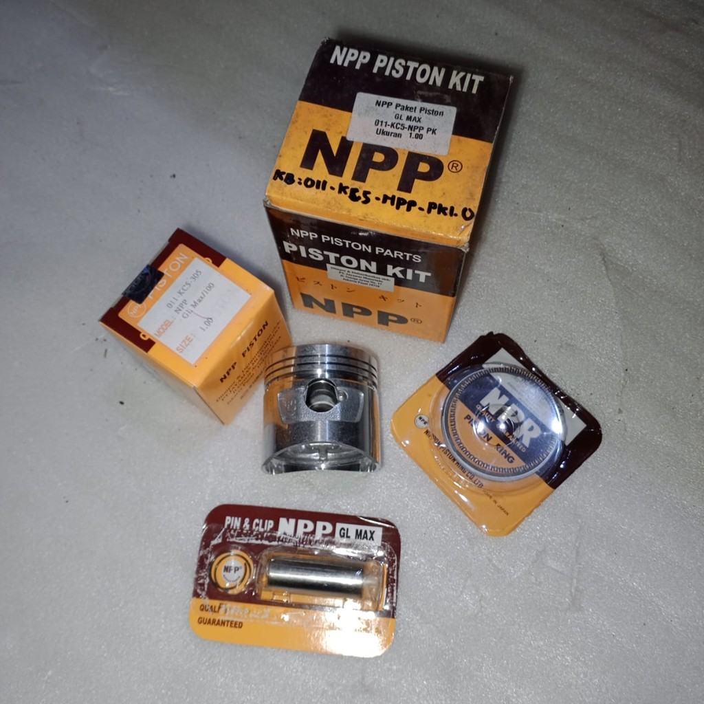 PISTON KIT GL MAX GL MAX OVERSIZE 1.25 OS 125 NPP