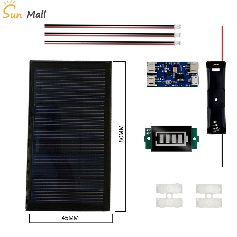 5V Solar Panel 60MA Solar Cell panel for charging Battery DIY Solar light Solar toy ect