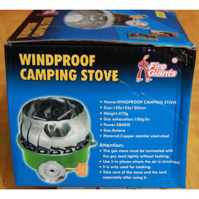 Kompor Gas Kecil Portable Windproof