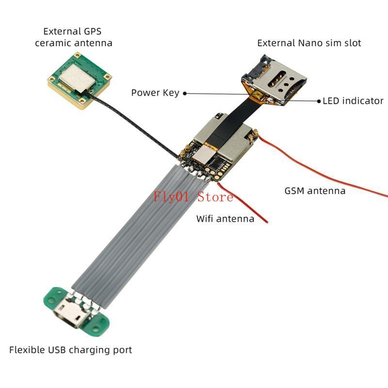 Mini GPS SOS Real-time Call Voice Tracking Locator for Laptop Elderly People Real for time Tracking