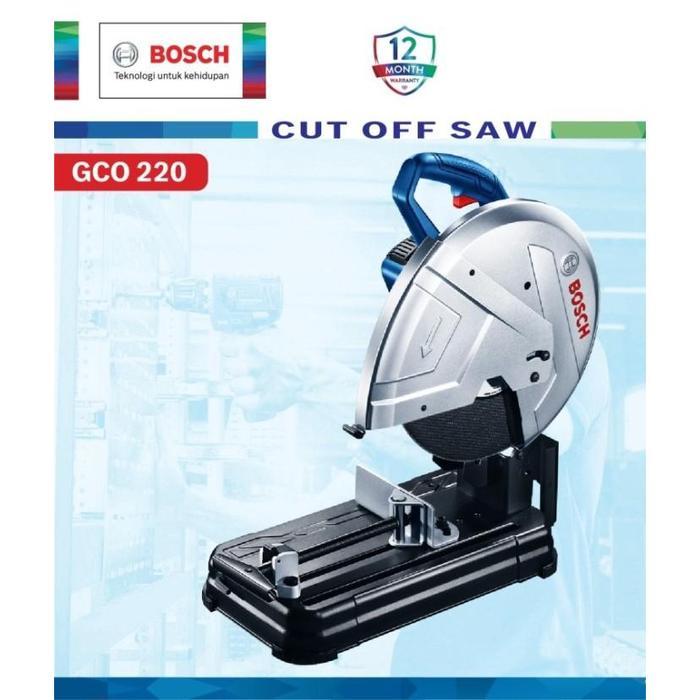 GCO 220 BOSCH CUT-OFF SAW GERINDA GERGAJI POTONG BESI 14" 355MM GCO220