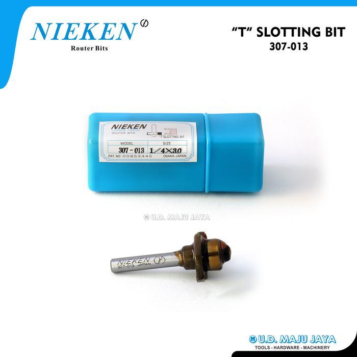 NIEKEN ROUTER BITS 307-013 ( MATA PROFIL T SLOTTING BIT 3MM )