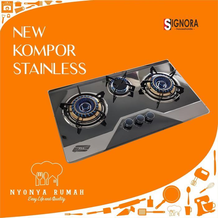 KOMPOR STAINLESS SIGNORA/Kompor tanam