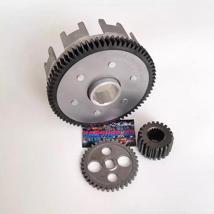 DRAFGEAR DRAF GEAR 22 68 34 21 70 37 PNP TIGER GL MEGAPRO ORIGINAL QUALITY