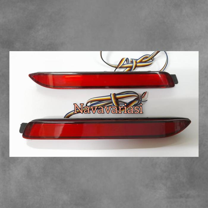 LED LAMPU REFLEKTOR REFLECTOR BUMPER BELAKANG MOBIL INNOVA LAMA 2004 TERMURAH