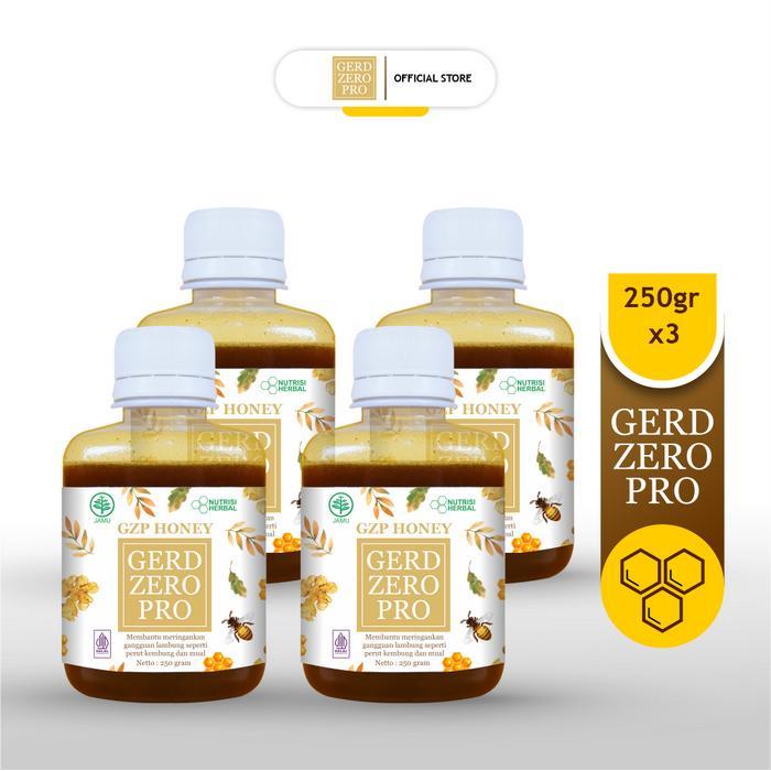 GERD ZERO PRO Paket 4 Madu Herbal