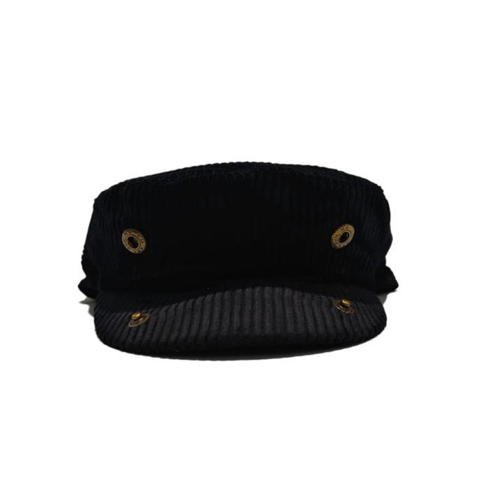 Thejam. Topi Klasik Ivy Cap Corduroy Black Vintage #Gratisongkir