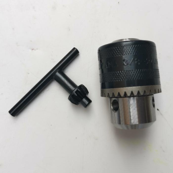 Krisbow - Set Kepala Bor Kunci Mesin Bor Listrik 10 Mm Drill Chuck Fujiyama 10Mm