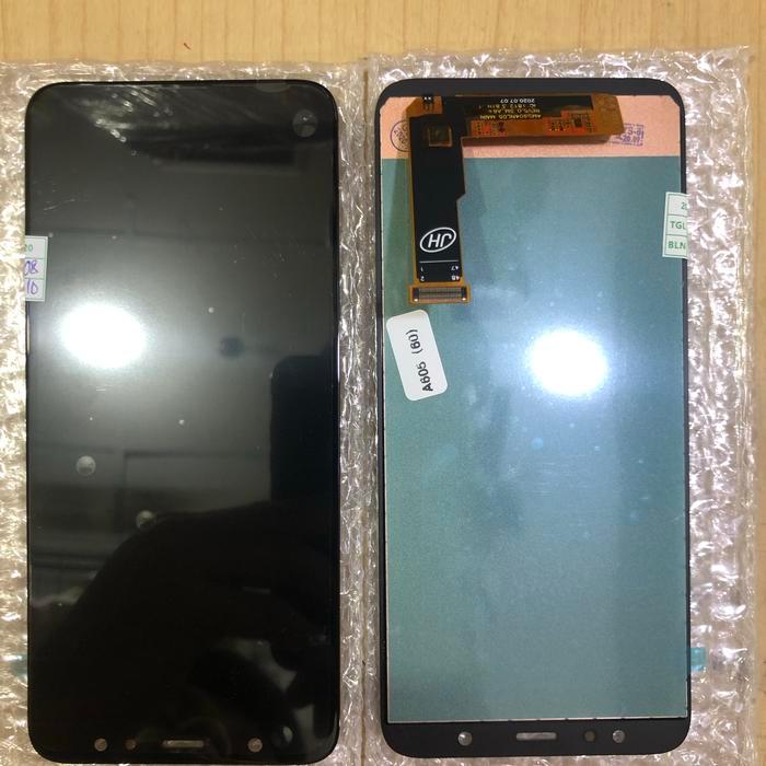 lcd samsung A605 A6 plus oled 2 oled oc ts black