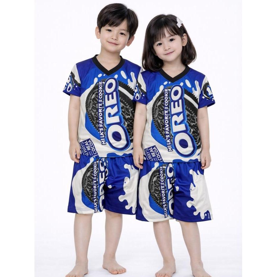 Sale- Setelan Baju Anak Cowok Dan Anak Cewek Untuk Usia 1-12 Tahun/Setelan Jersey Anak/Bahan Milano