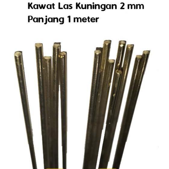 "New" Kawat Las Kuningan GERMANY Kawat Las Kuningan Las Logam Kuningan 2mm 3mm Welding Rod Brass