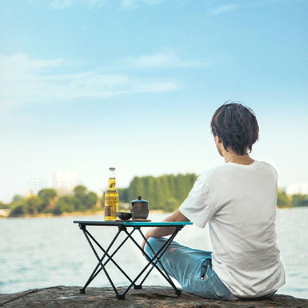 Folding Camping Table Folding Wine Table Aluminum Alloy Compact Picnic Table Ultralight