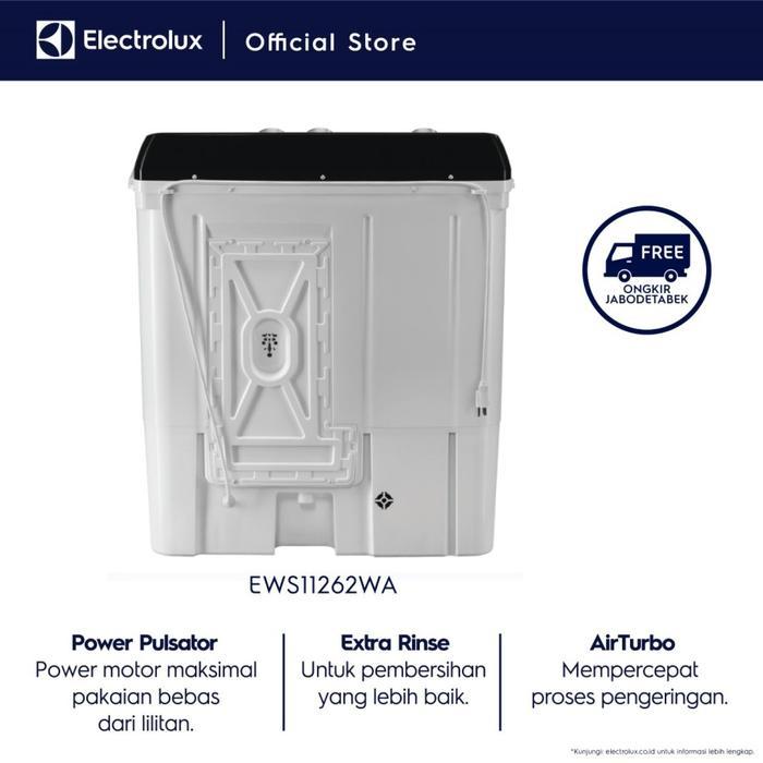 Electrolux EWS11262WA Mesin Cuci Twin Tub EWS11262WA