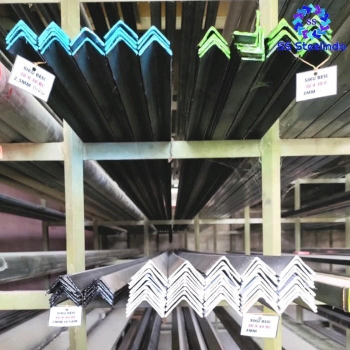Besi Siku 6 Meter (2X2 3X3 4X4 5X5) (2Mm 2,5Mm 3Mm 4Mm) Tbk