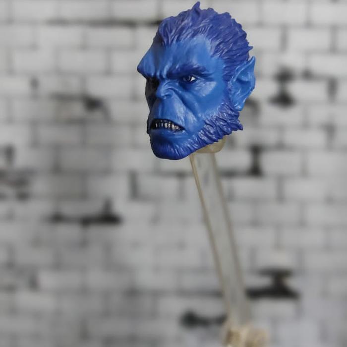HOT SALE HS HEAD SCULPT BEAST MARVEL LEGENDS CUSTOM PAINTED TERMURAH