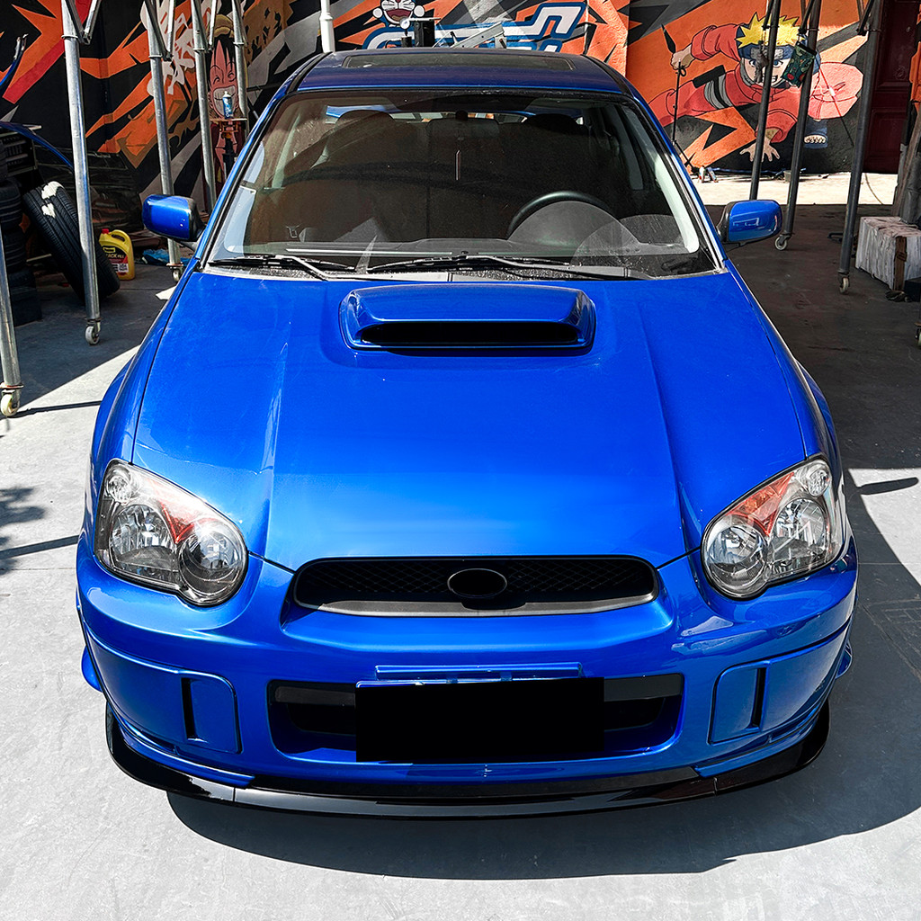Car Front Bumper Lip Splitter Diffuser Lip Body Kit For Subaru Impreza Wrx Sti 2004-2005 Car Spoiler