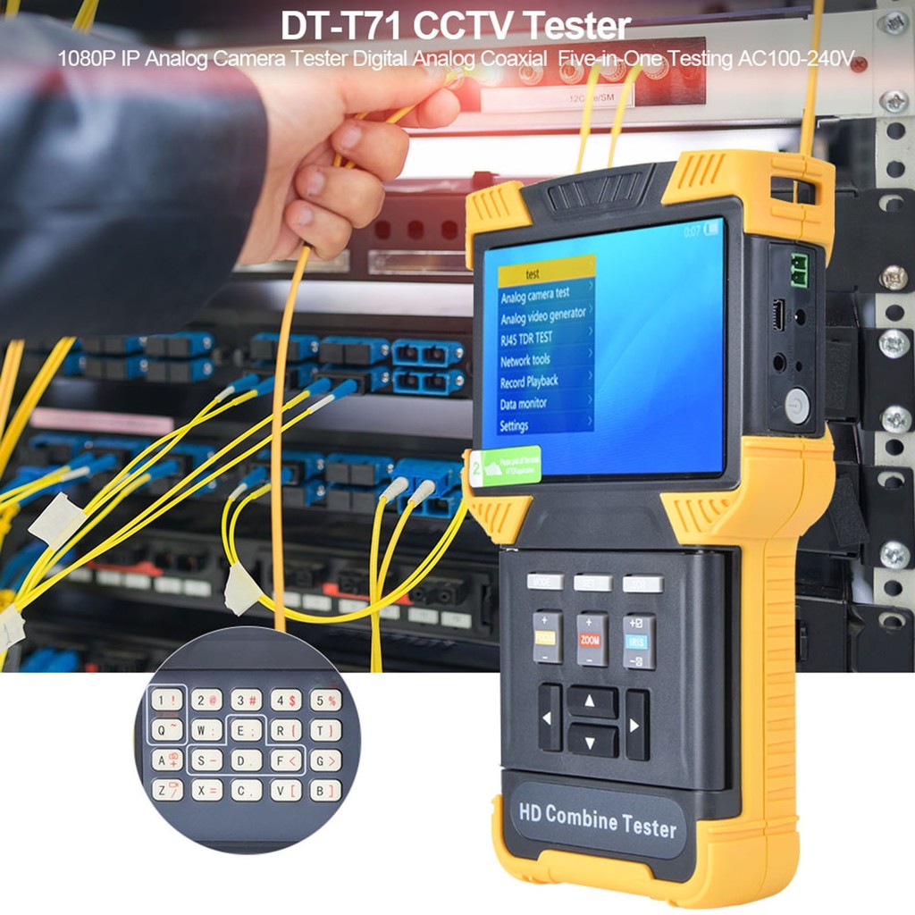 PROMO 1080P CCTV Tester 1080P Digital HD Combine Tester CCTV Tester IP Analog Camera Tester IP Analo