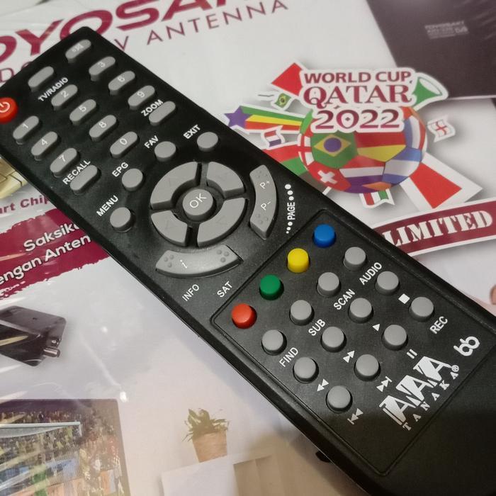 "New" REMOT REMOTE STB DVB T2 TANAKA HD