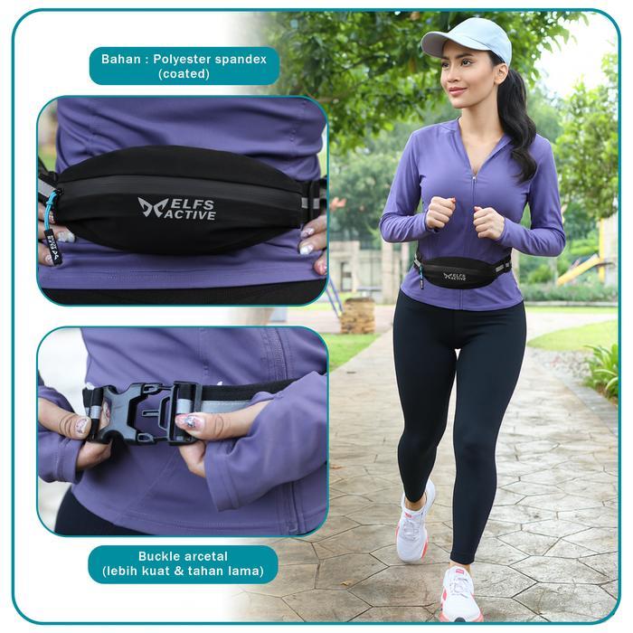 Eiger - Running Belt Waterproof Tas Pinggang Lari Jogging Marathon