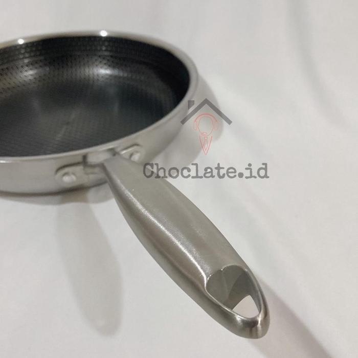 Ready Rapa Home Pro Frypan Wajan Stainless Steel Honeycomb