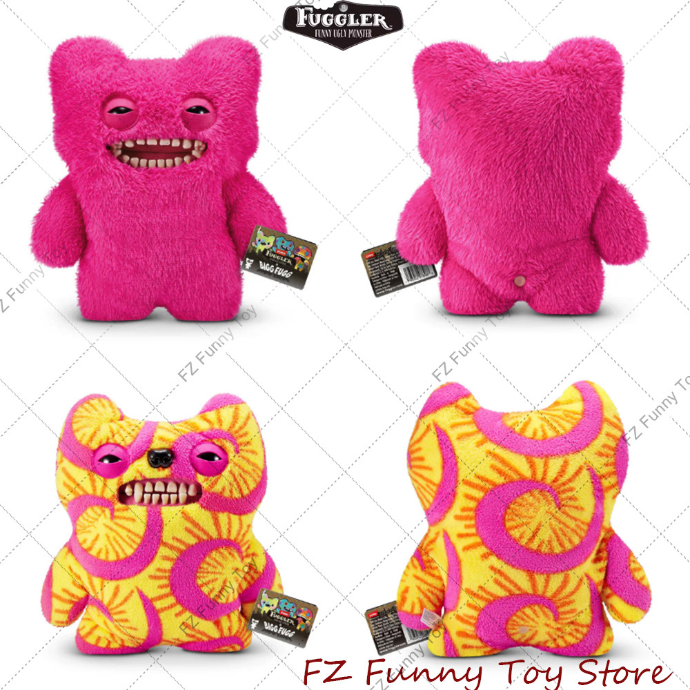 Big Fuggler Monster Original Plush Doll Large-Sized 22-44Cm Ugly Tooth Monster Fluffy Sphynx Cat