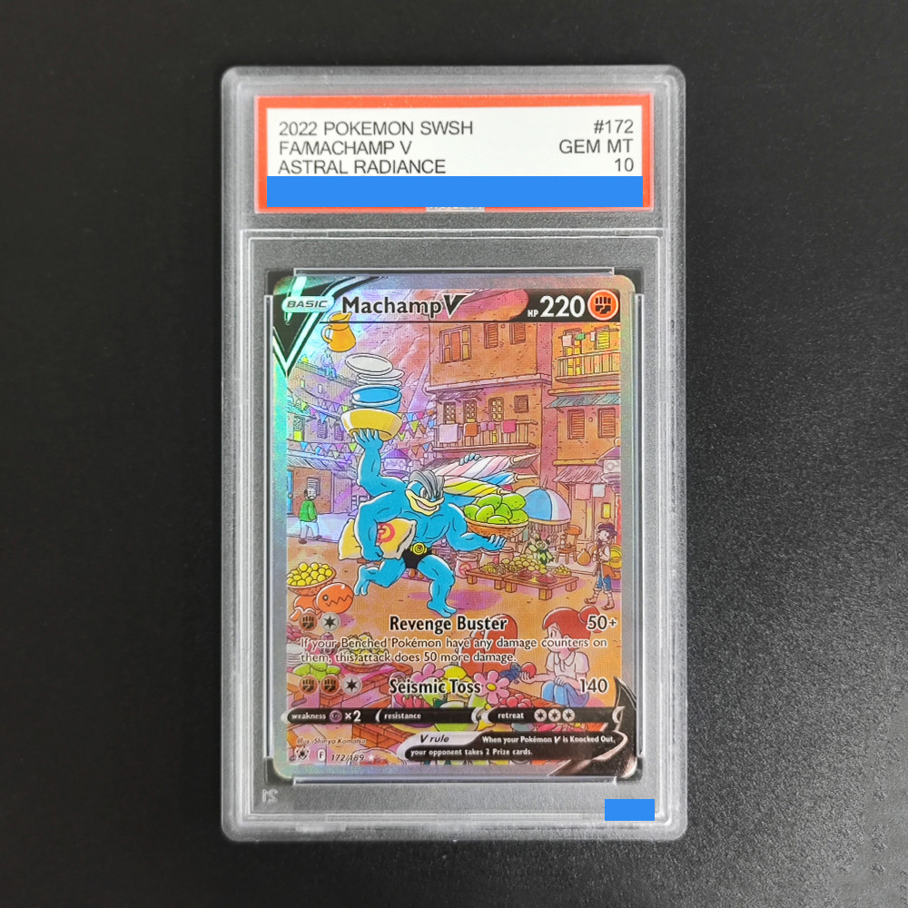 DIY PTCG POKEMON Giratina Charizard Dragonite Rayquaza Aerodactyl V Authentication Grade GEM MT 10