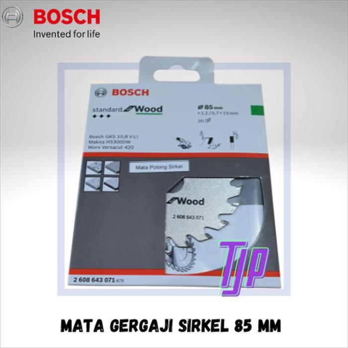 Mata Gergaji Circular 3" Bosch 20T Std. For Wood