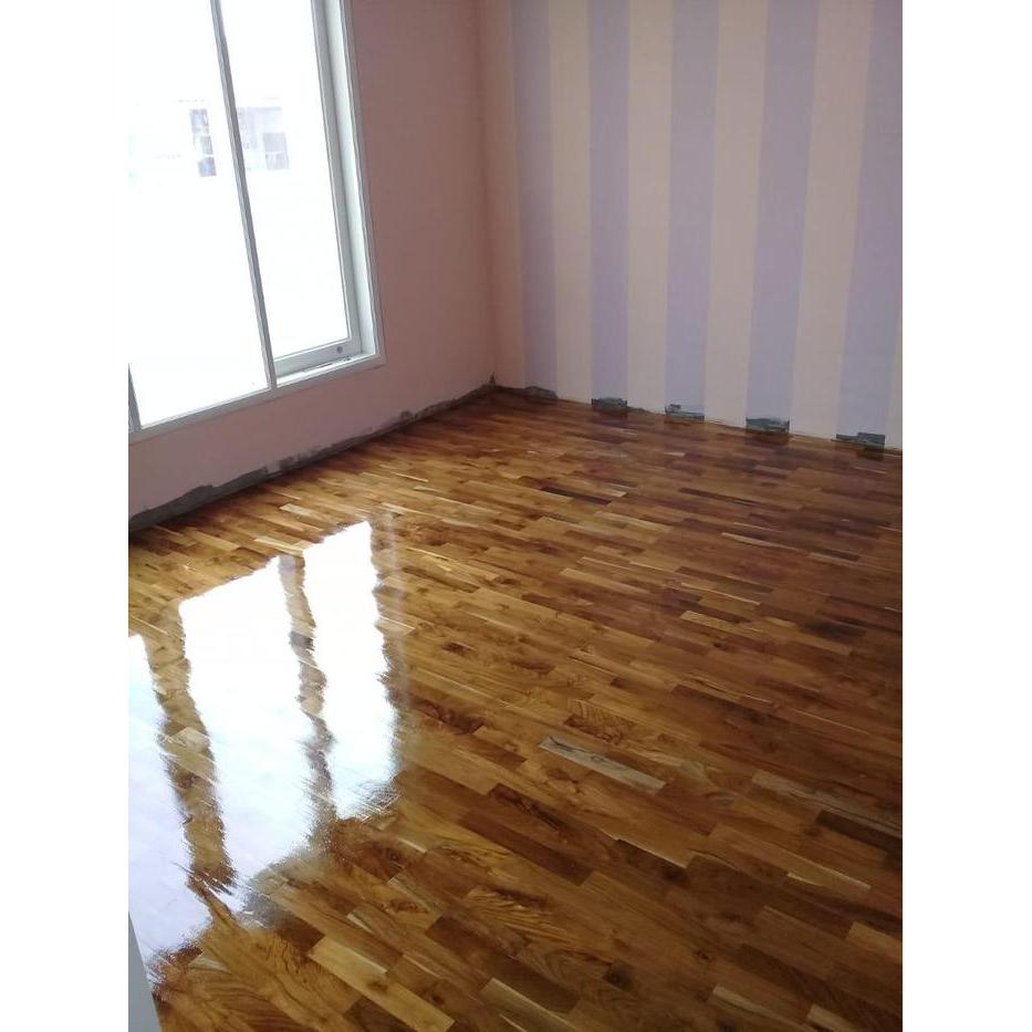 LANTAI KAYU PARKET ASLI JATI PERHUTANI - PARQUET SOLID TEAK Grade B
