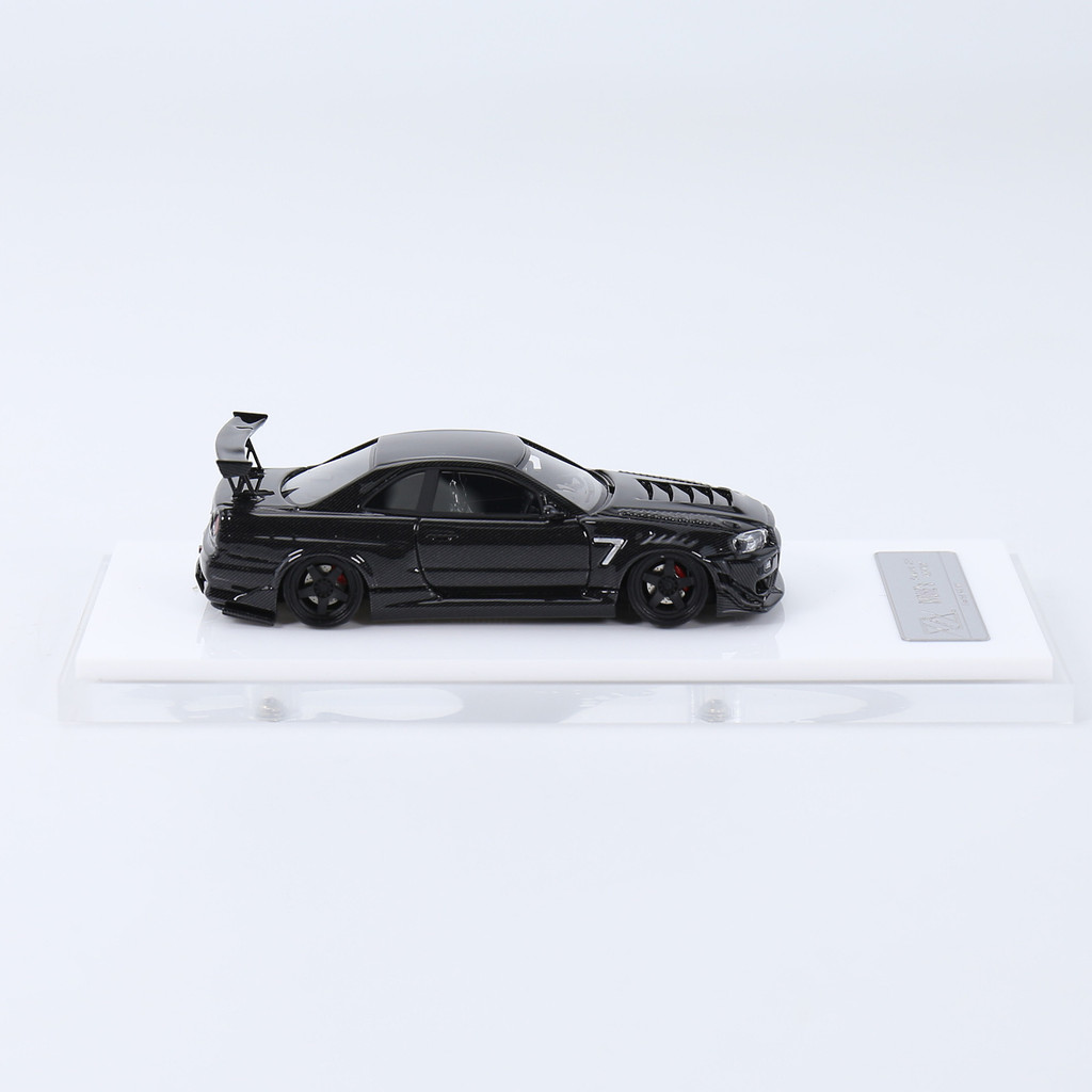 Error 404 1:64 GTR R34 all carbon Ryohe Limited resin car model