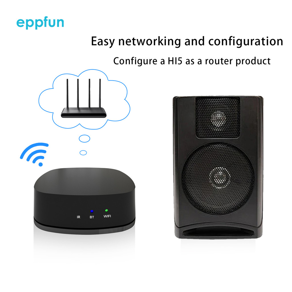 Bluetooth WIFI Airplay Receive DLNA Multiroom Wireless Audio Streamer, HDMI ARC/Ethernet/SPDIF with