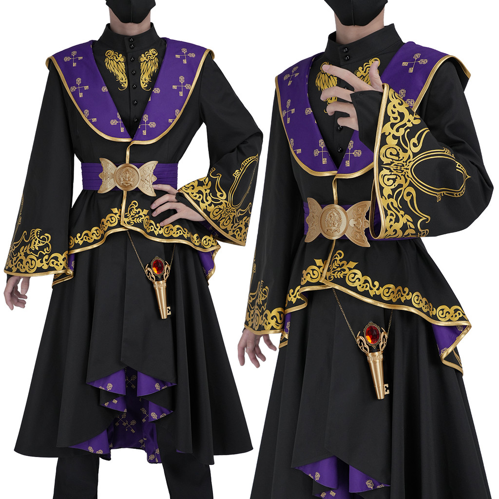 Holoun Twisted Game Cosplay Costume Ceremonial Robes Heartslabyul Savanaclaw Octavinelle Scarabia