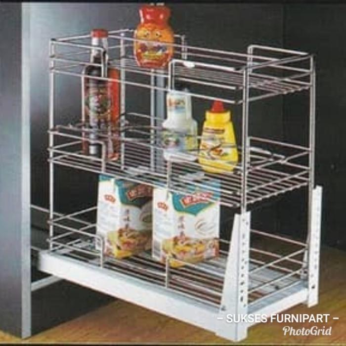 RAK BOTOL STAINLESS 304, WW 023 D